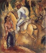 Jules Pascin Rider of Cuba oil on canvas